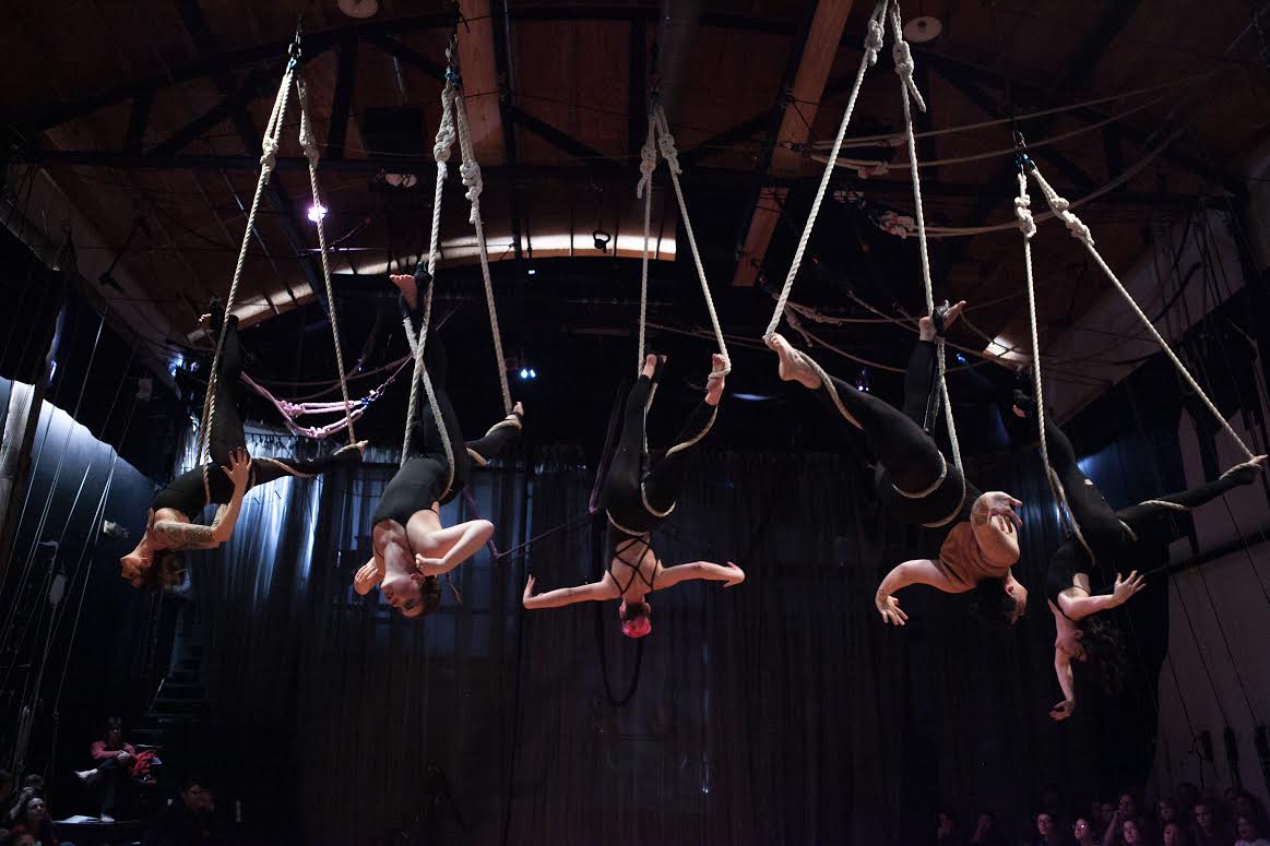 Our Trapeze Adventure Begins with Single-Point Dance Trapeze at Canopy Studio www.aerialdancing photo image