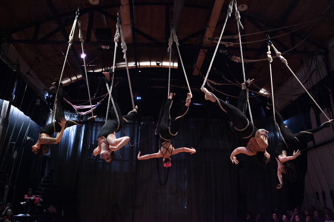 Our Trapeze Adventure Begins with Single-Point Dance Trapeze at Canopy Studio www.aerialdancing image